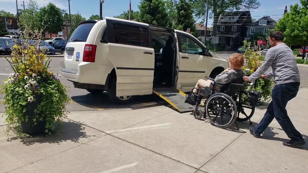 wheelchair-accessible taxi