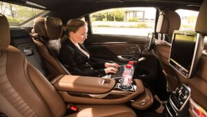 Which taxi service is comfortable for a long trip?