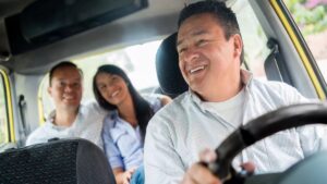 How do I stay safe when traveling by taxi?